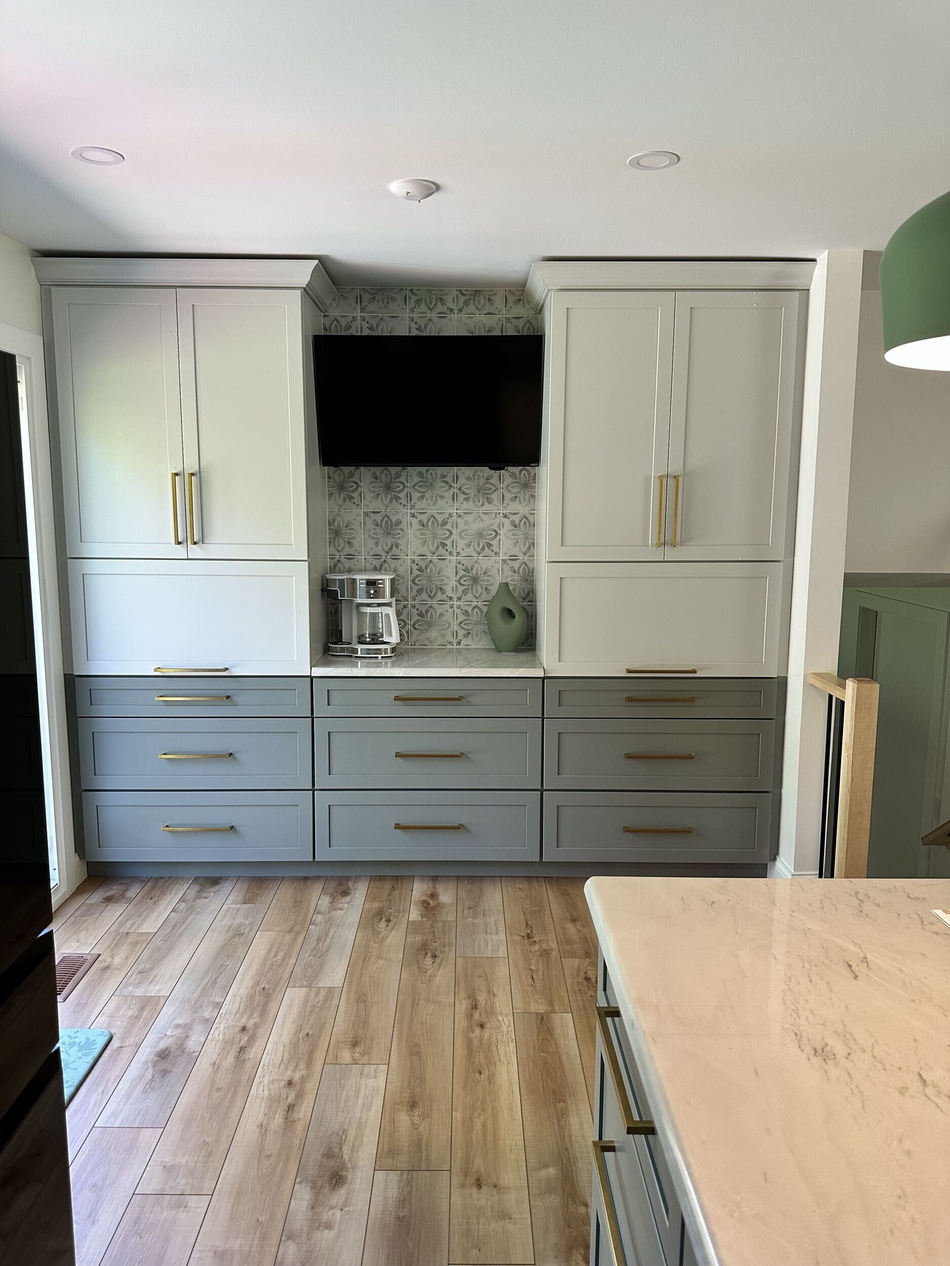 kitchen pantry cabinet custom shelving marsh contracting