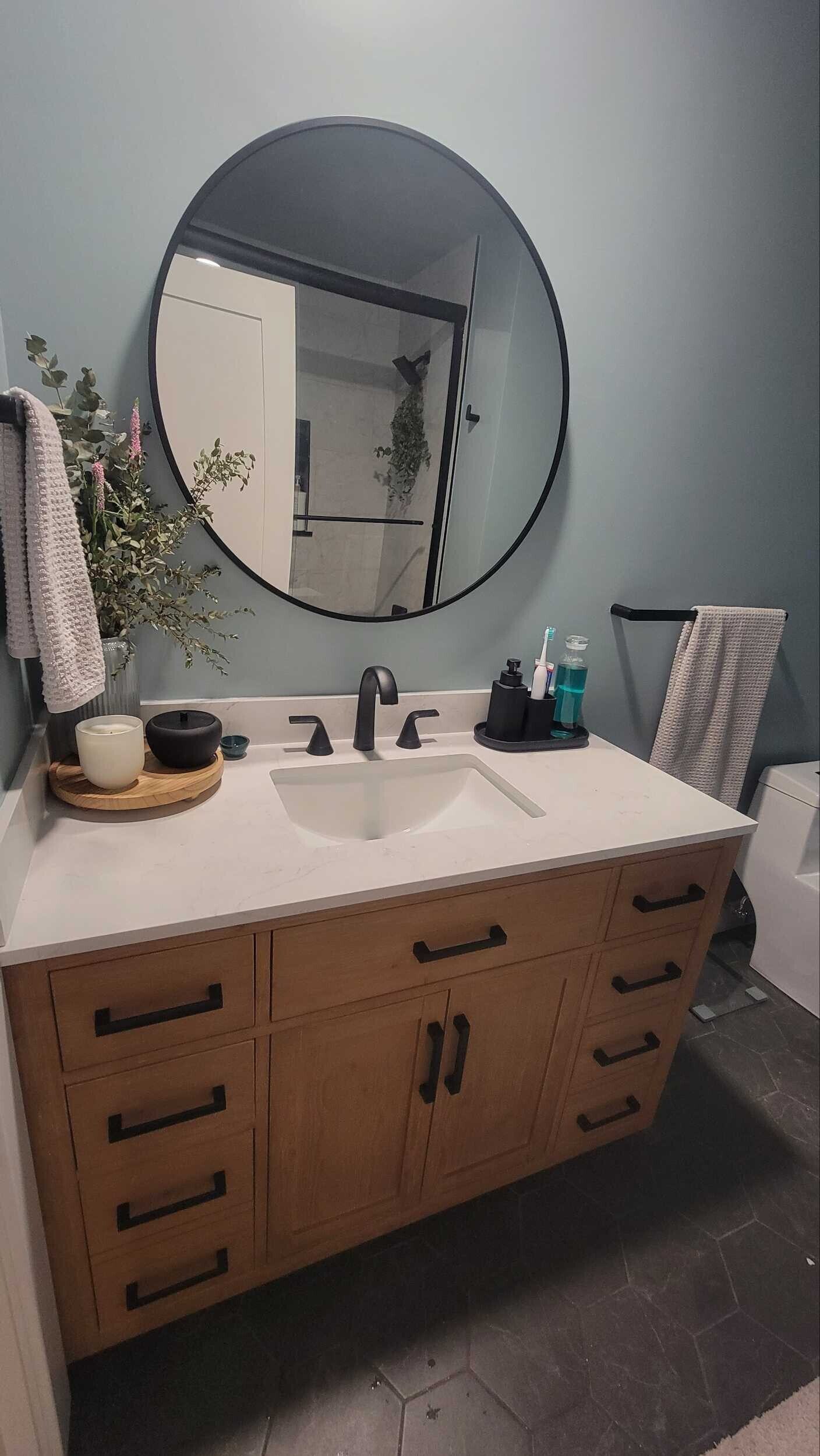 modern small bathroom remodel plymouth marsh contracting