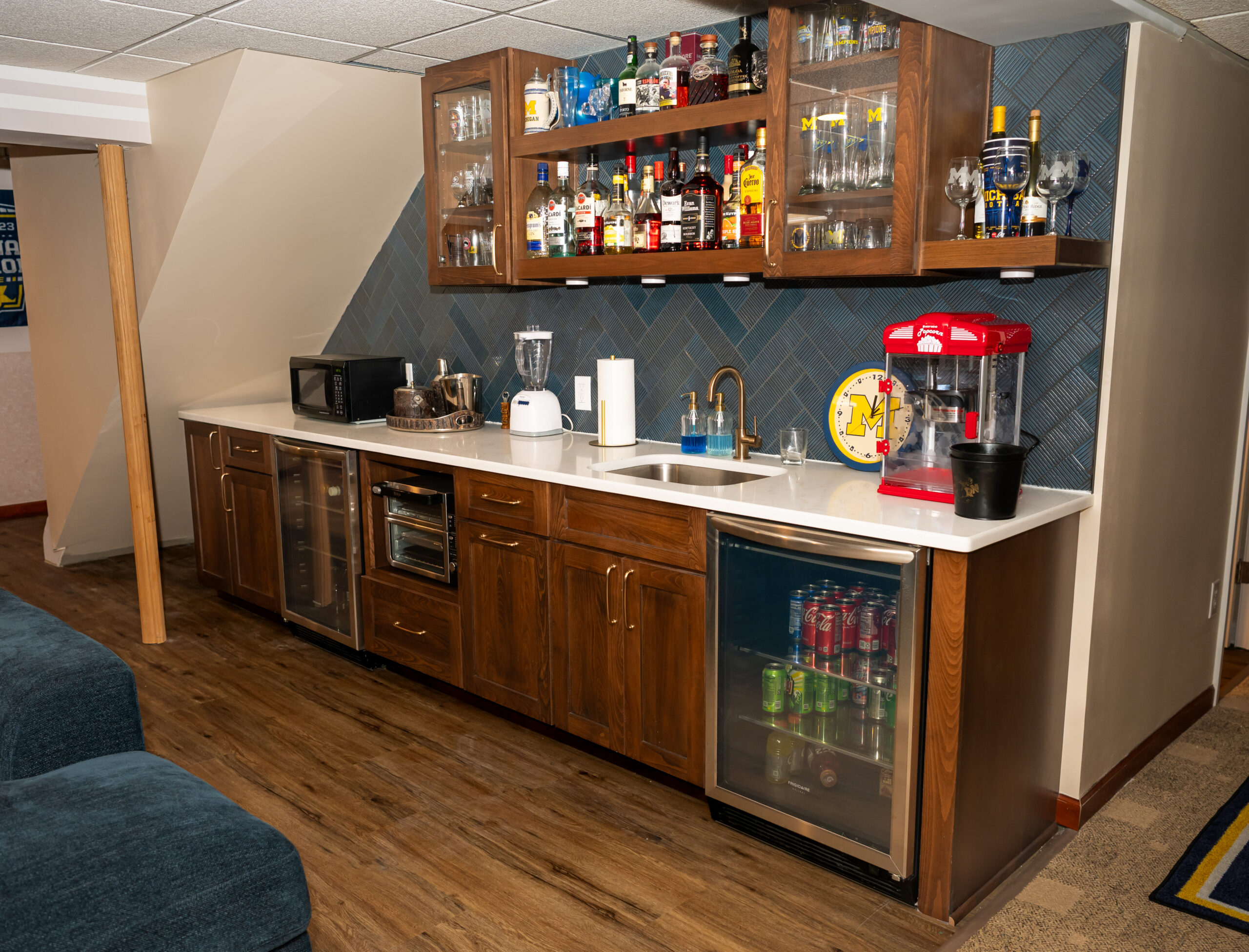 basement wet bar